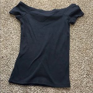 Off the shoulder shirt